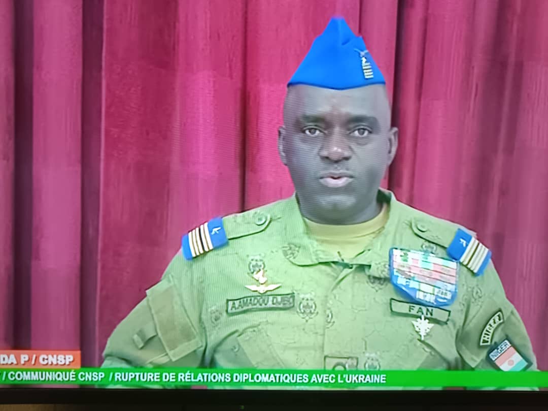 Diplomatie : Le Niger rompt ses relations avec l'Ukraine.